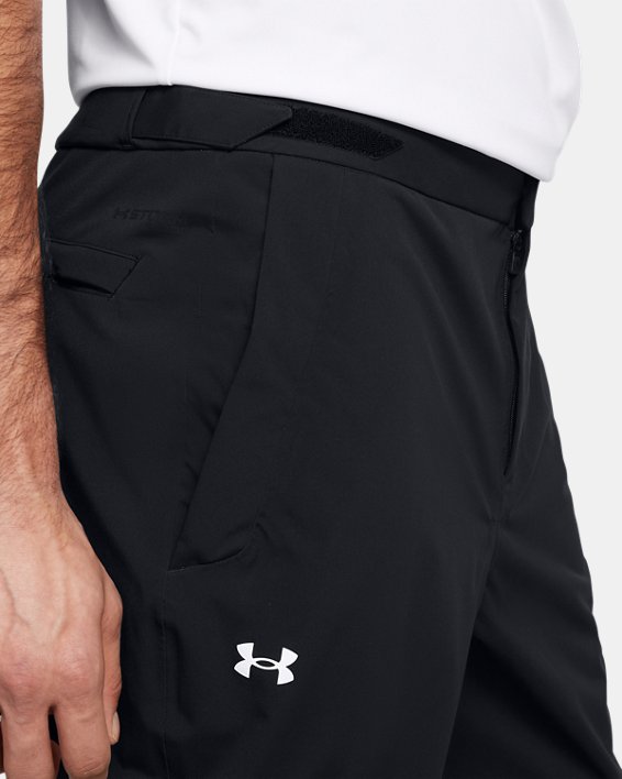 Under Armour Waterproof Golf Rain Trousers - Black Under Armour Waterproof Golf Rain Trousers - Black